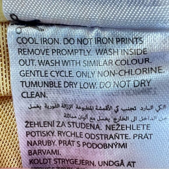 Edikted Women's Evangeline Strapless Mesh Buttercup Yellow Corset Top SZ L - Picture 9 of 10